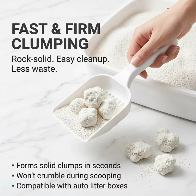 Cassava Cat Litter Clumping
