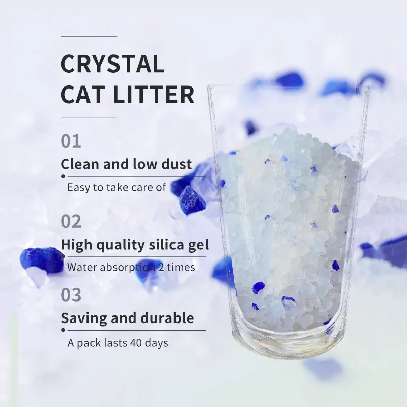 Crystal Cat Litter Absorption