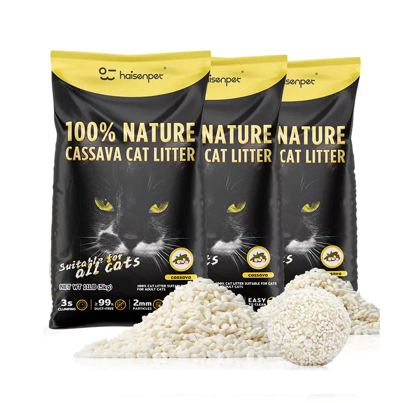 Private Label Cassava Cat Litter