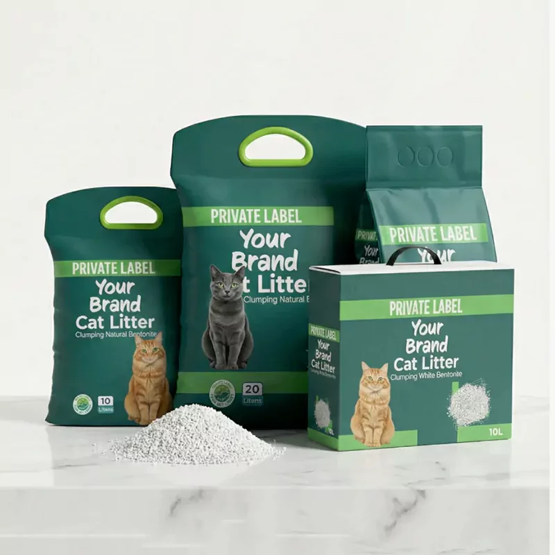 Private Label Bentonite Cat Litter