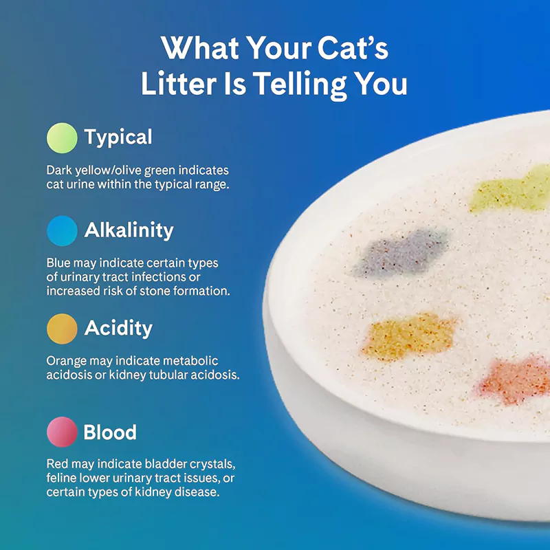 Health Monitoring Cat Litter